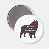 Schipperke BFF-cadeaus Magneet (Voorkant / Achterkant)