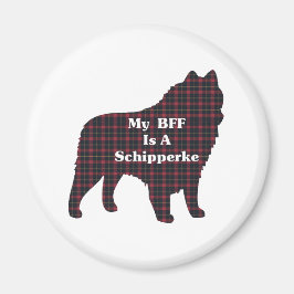 Schipperke BFF-cadeaus Magneet