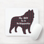 Schipperke BFF-cadeaus Muismat (Met muis)