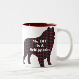 Schipperke BFF Gifts Tweekleurige Koffiemok