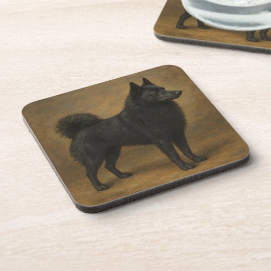 Schipperke Bier Onderzetter (Linkerzijde)