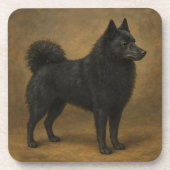 Schipperke Bier Onderzetter (Voorkant)