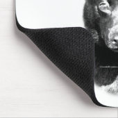 Schipperke blij gezicht muismat (Hoek)
