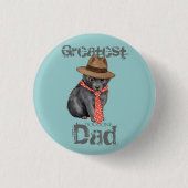 Schipperke Dad Ronde Button 3,2 Cm (Voorkant)