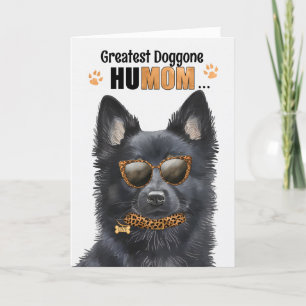 Schipperke Dog Beste HuMOM Ooit Moederdag Feestdagen Kaart