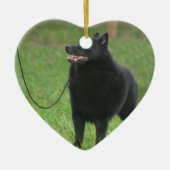 Schipperke Dog Keramisch Ornament (Voorkant)