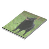 Schipperke Dog Notitieblok (Linkerzijde)