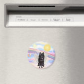 Schipperke Engel Magneet (Insitu (Vaatwasser))