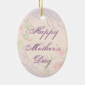 Schipperke Heart Mam Ceramic Ornament (Achterkant)