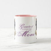 Schipperke Heart mama Tweekleurige Koffiemok (Center)