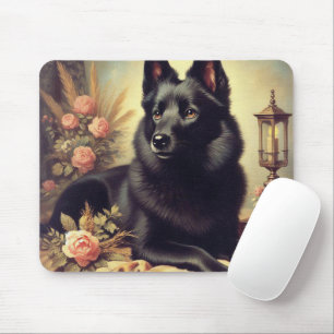 Schipperke Hondenschilderij Muismat