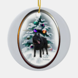 Schipperke Kerstboom Ornamenten