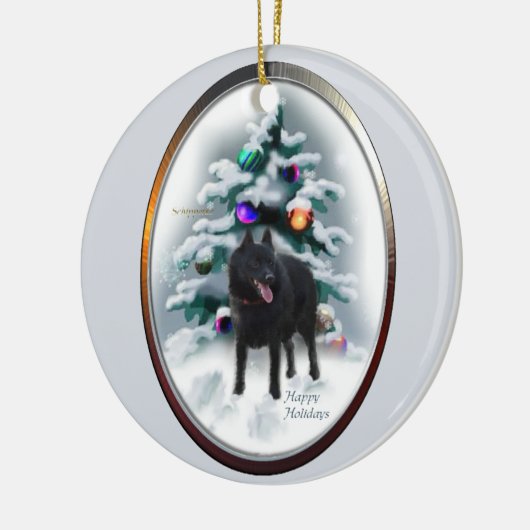 Schipperke Kerstboom Ornamenten (Links)
