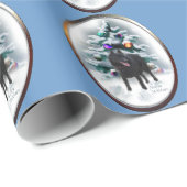 Schipperke Kerstmis Cadeaupapier (Rol Hoek)