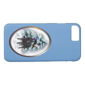 Schipperke Kerstmis Case-Mate iPhone Case (Achterkant (Horizontaal))