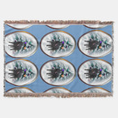 Schipperke Kerstmis Deken (Voorkant)