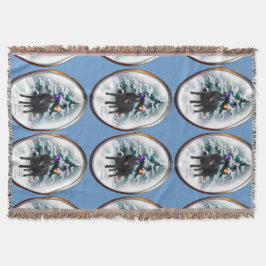 Schipperke Kerstmis Deken