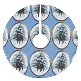 Schipperke Kerstmis Kerstboom Rok