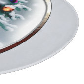 Schipperke Kerstmis Snijplank (Hoek)