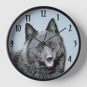 Schipperke Kunstwerk - Leuk Origineel Schilderij v