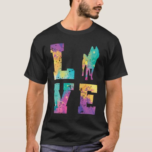 Schipperke Love T-shirt (Voorkant)
