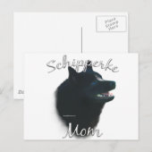 Schipperke Moeder 2 Briefkaart (Voorkant / Achterkant)