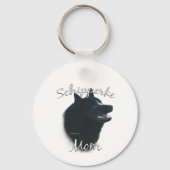 Schipperke Moeder 2 Sleutelhanger (Voorkant)