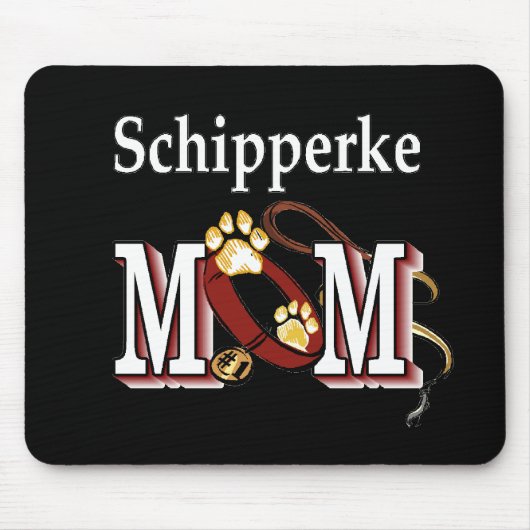 Schipperke MOM Cadeaus Muismat (Voorkant)