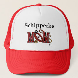 Schipperke MOM Gifts Trucker Pet
