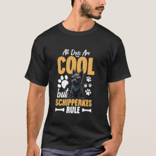 Schipperke Mom Hondenliefhebber Dierenliefhebber S T-shirt