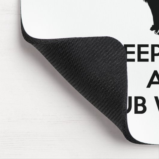 Schipperke Mousepad Muismat (Hoek)