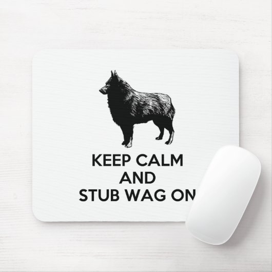 Schipperke Mousepad Muismat (Met muis)