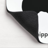 Schipperke Mousepad Muismat (Hoek)