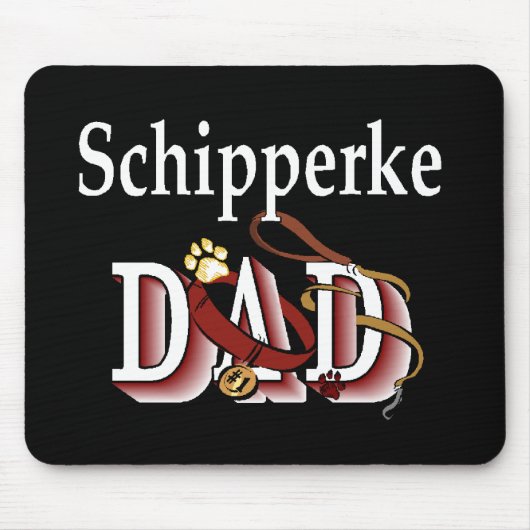 Schipperke Oudercadeaus Muismat (Voorkant)