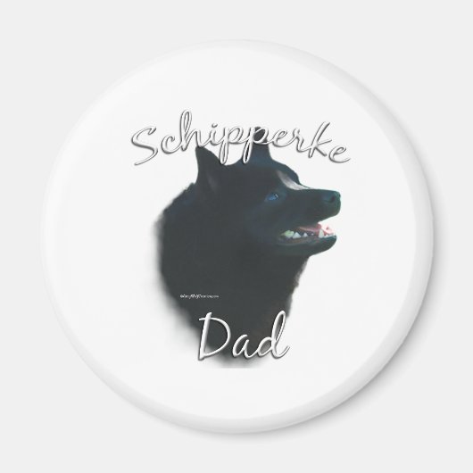 Schipperke Pap 2 Magneet (Voorkant)