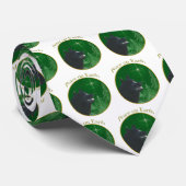 Schipperke Peace Stropdas (Opgerold)