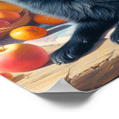  Schipperke Puppy Schilderij Poster (Hoek)