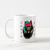 Schipperke Santa Paws Koffiemok (Links)