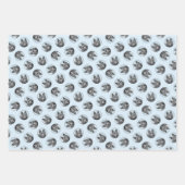 Schipperke Schilderen Zwart Schattige Originele Ho Inpakpapier Vel (Voorkant)