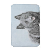 Schipperke Schilderij - Mooie Originele Honden Kun Badmat (Voorkant Verticaal)
