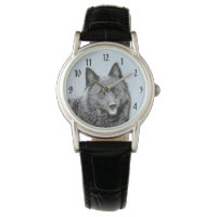 Schipperke Schilderij - Mooie Originele Honden Kun