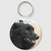Schipperke Sleutelhanger (Voorkant)