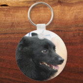 Schipperke Sleutelhanger (Voorkant)