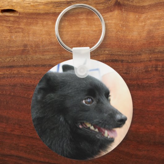 Schipperke Sleutelhanger (Voorkant)
