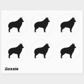 Schipperke Sticker 1 (Vel)