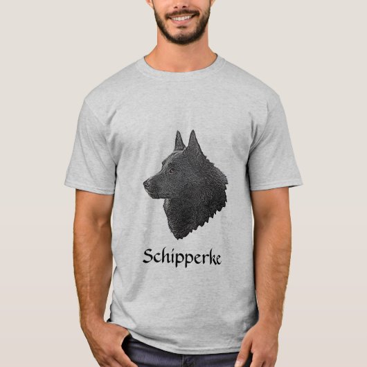 Schipperke T-shirt (Voorkant)