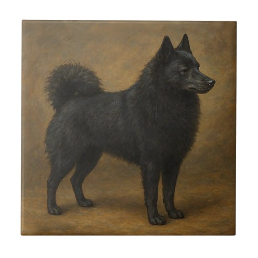 Schipperke Tegeltje (Voorkant)
