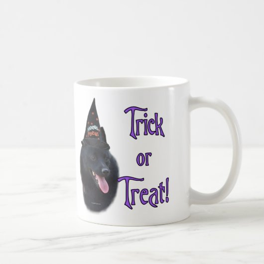 Schipperke Trick Koffiemok (Rechts)