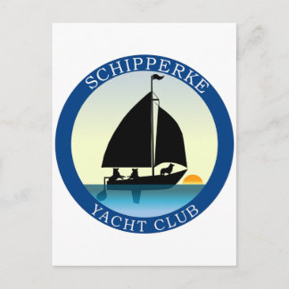 Schipperke Yacht Club Briefkaart