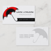 schirm visitekaartje (Voorkant / Achterkant)